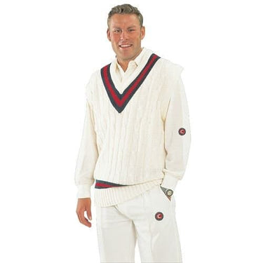 Hunts County Junior Cricket Slipover Trimmed