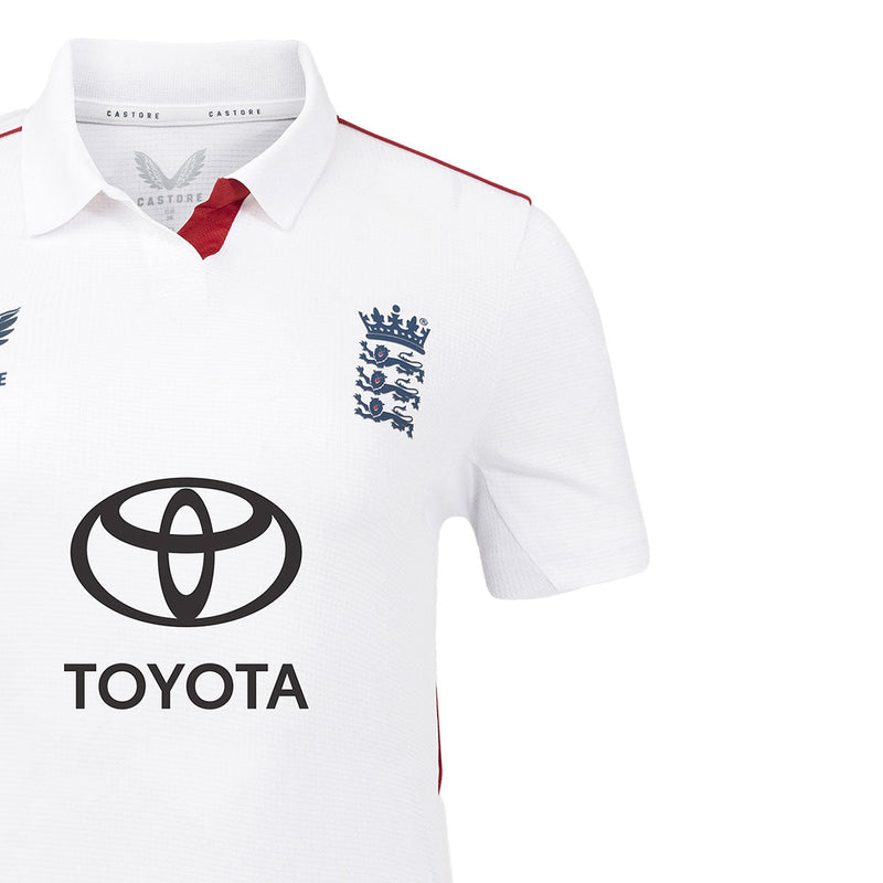 ECB Test Replica Womens Short Sleeve Shirt - 2025