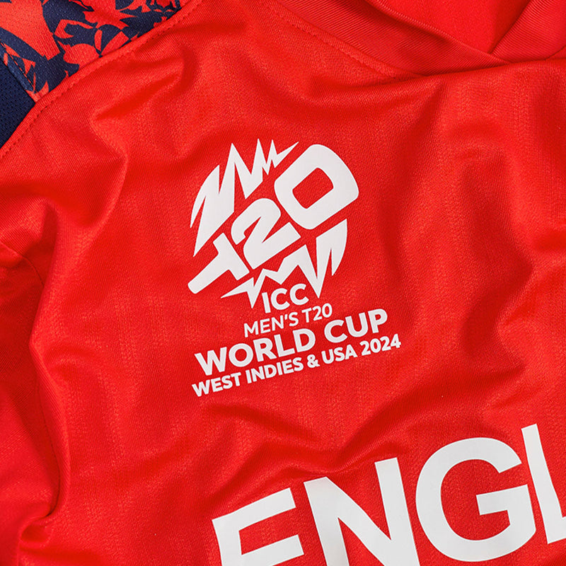 ECB T20 World Cup Edition Replica Short Sleeve Shirt - 2024