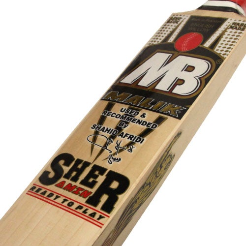 MB Malik Sher Amin Cricket Bat